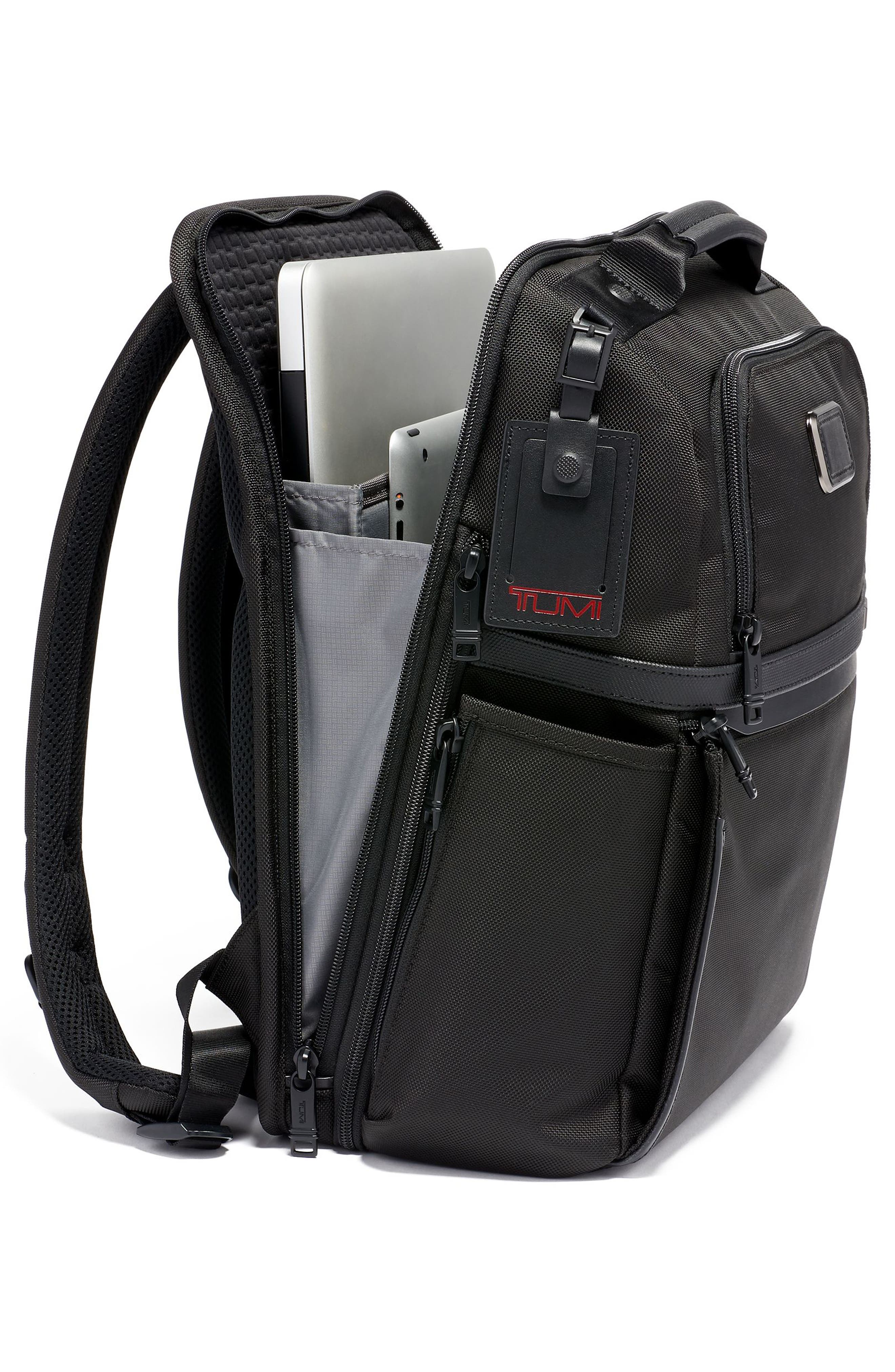 TUMI Alpha 3 Collection Slim Solutions Laptop Brief Pack, Alternate, color, 