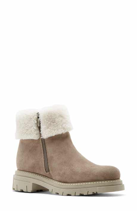 La Canadienne Dixie City Dry™ Genuine Shearling Trim Waterproof Boot