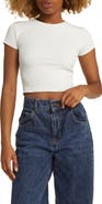 BP. Compact Rib Crop Baby Tee