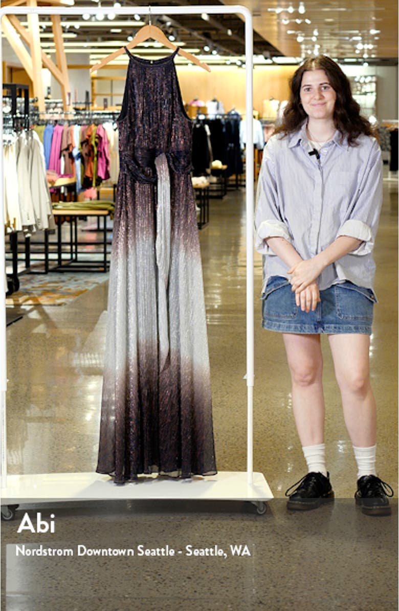 Metallic Ombré Gown, sales video thumbnail