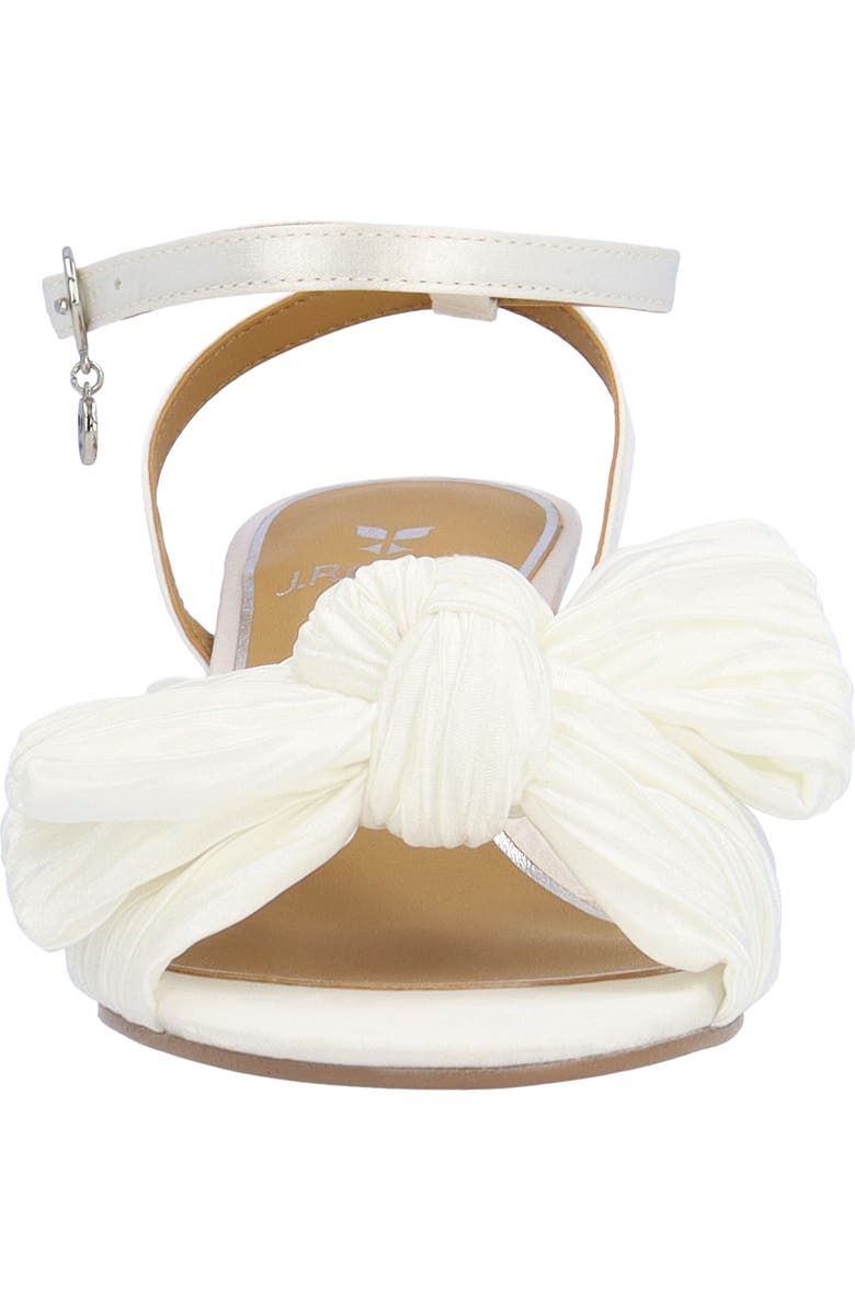 J. Reneé Olwen Ankle Strap Sandal, Alternate, color, White