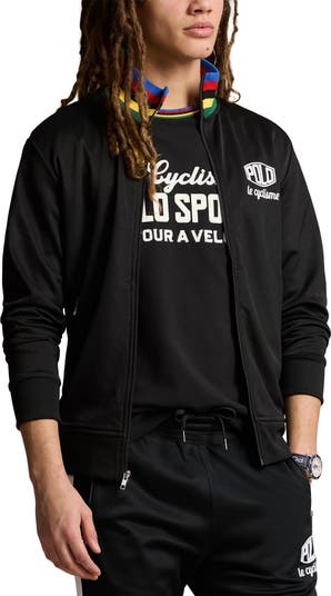 Track Collar Zip Polo Tee