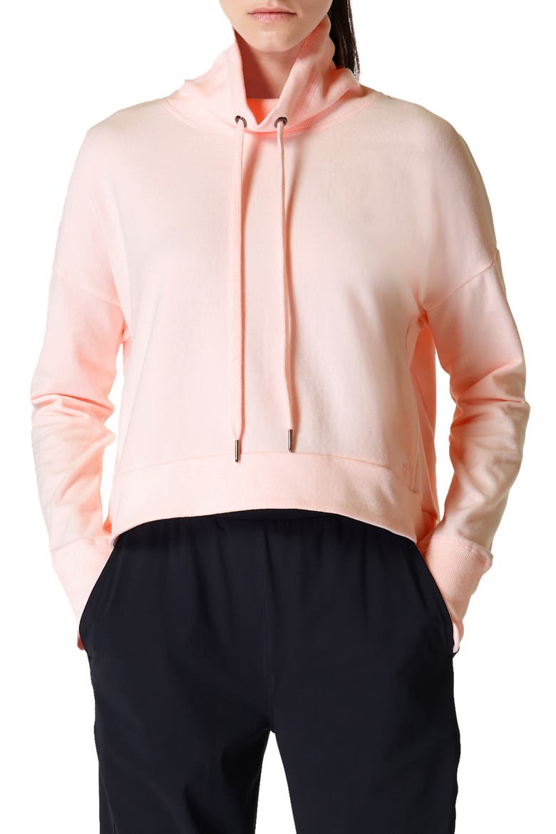 Harmonise Luxe Sweatshirt, Main, color, MISTY ROSE PINK