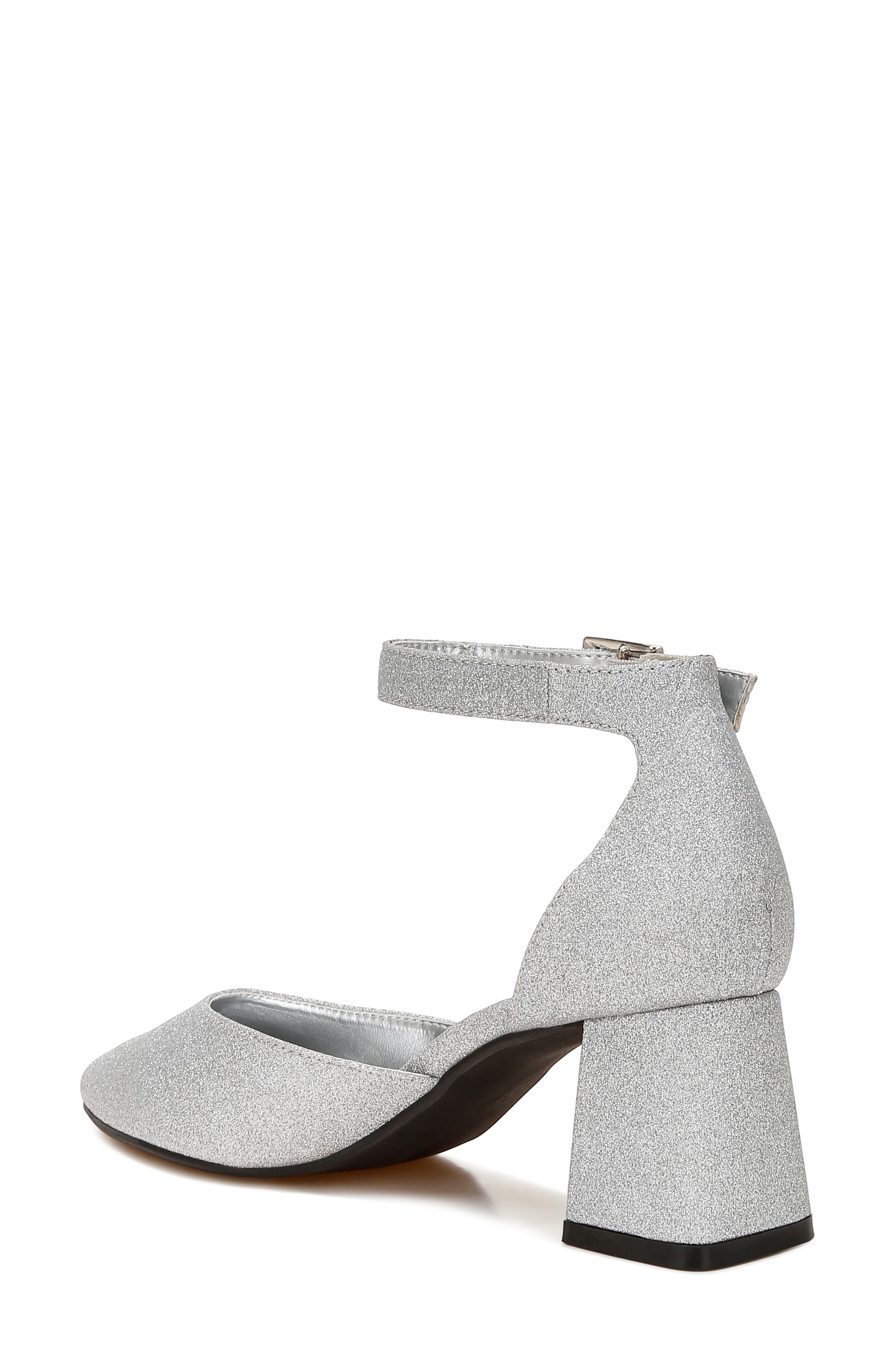 LONDON RAG Taznia Ankle Strap Pump, Alternate, color, Silver