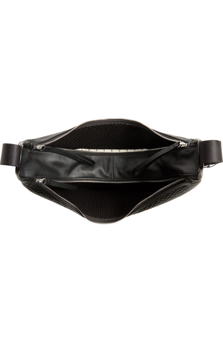 rag & bone Riser Leather Hobo, Alternate, color,