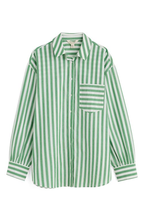 Shop Seasalt Cornwall Sea Path Oversize Organic Cotton Poplin Button-up Shirt