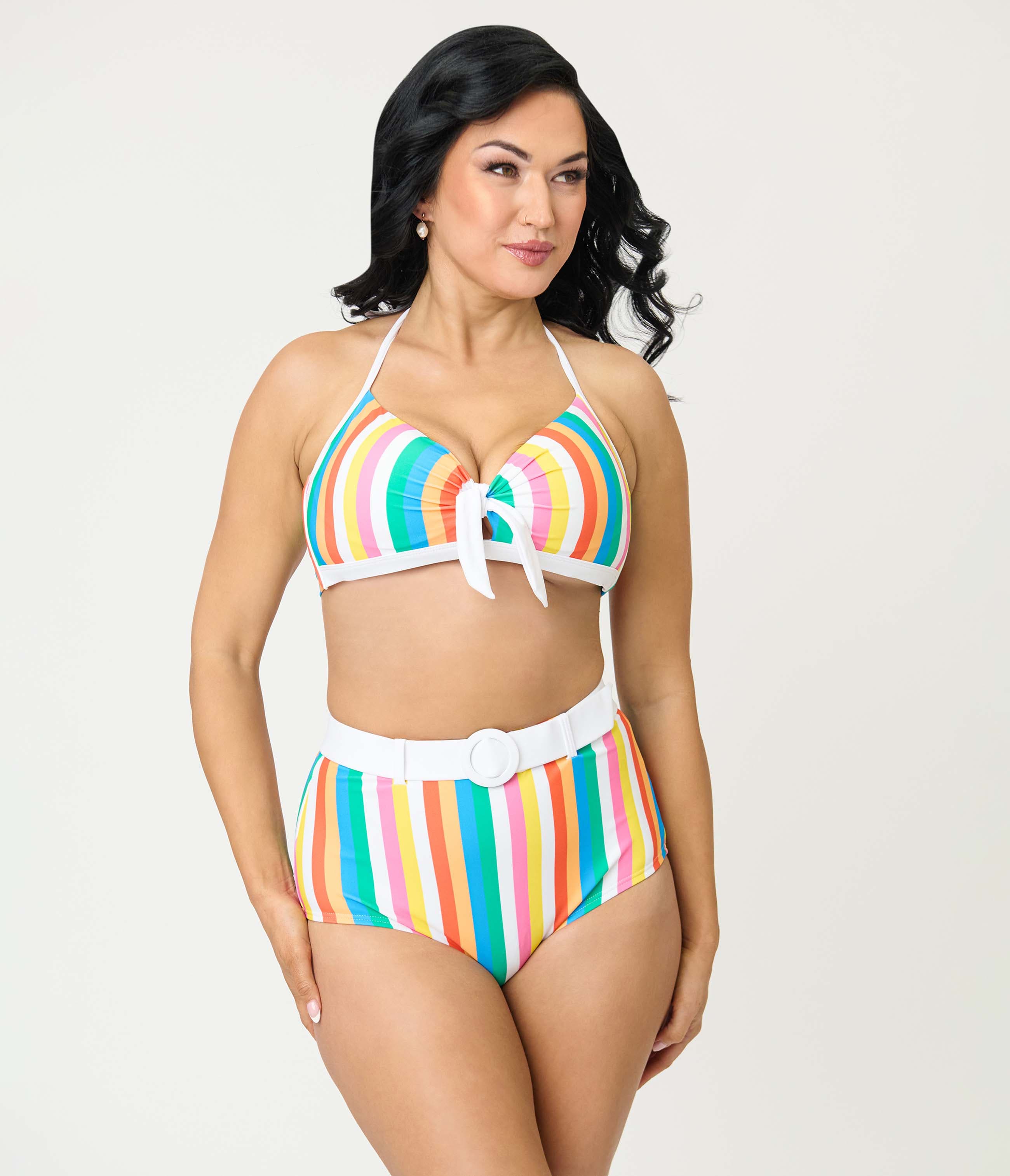 Blue Rainbow Stripe