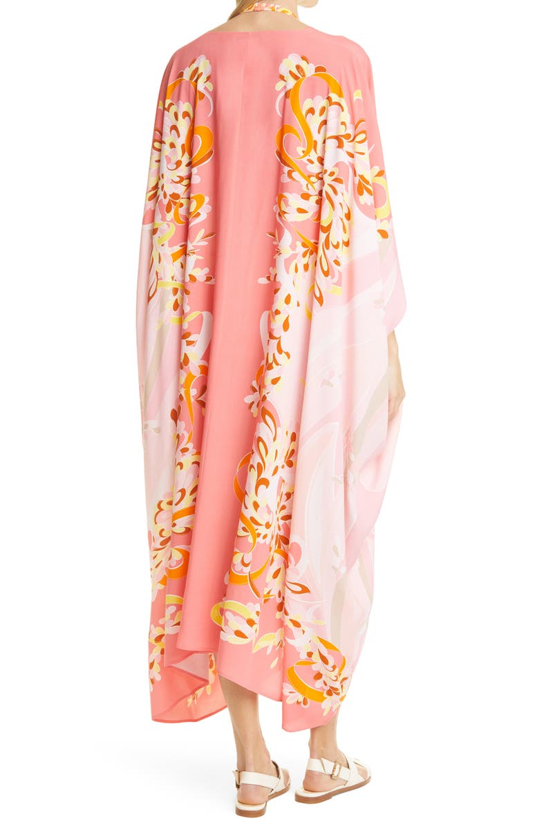 Emilio Pucci Print Cover-Up Caftan, Alternate, color, 