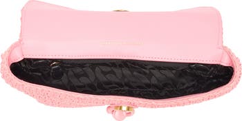 Edie Top Handle Straw Satchel