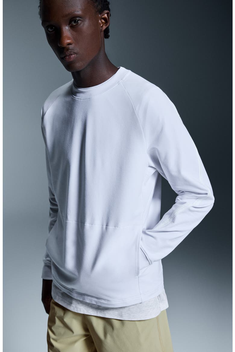 Studio Long Sleeve T-Shirt, Alternate, color, WHITE