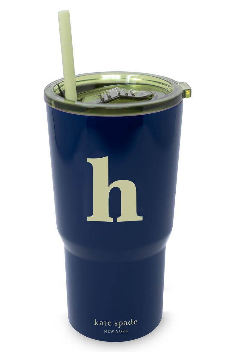 Initial 20-Ounce Tumbler, Main, color, H