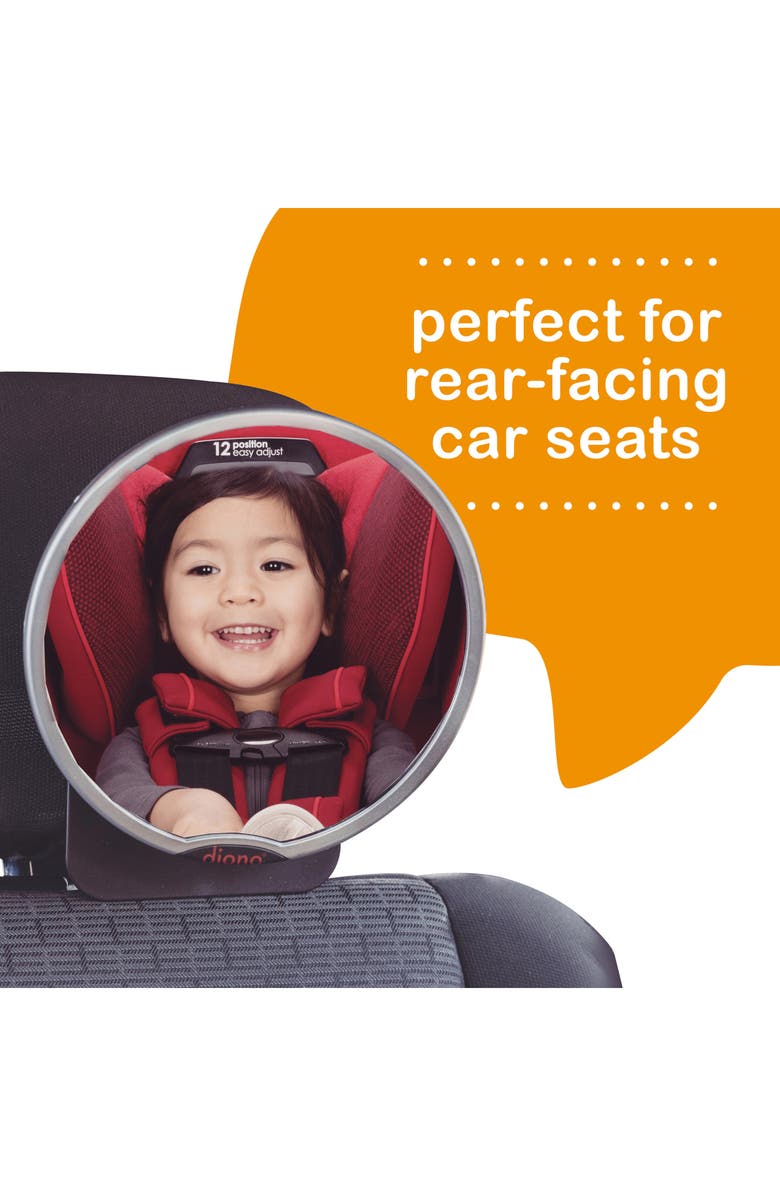 Diono Set of 2 Easy View Adjustable Back Seat Mirrors, Alternate, color, 