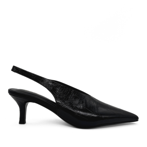 Alix Crocodile Slingback Pumps