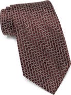 ZEGNA TIES Tile Silk Tie