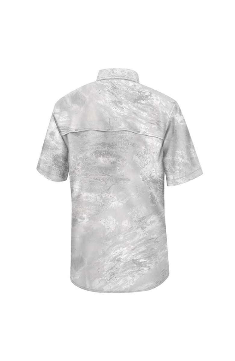 COLOSSEUM Men's Colosseum  White USC Trojans Realtree Aspect Charter Full-Button Fishing Shirt, Alternate, color, White