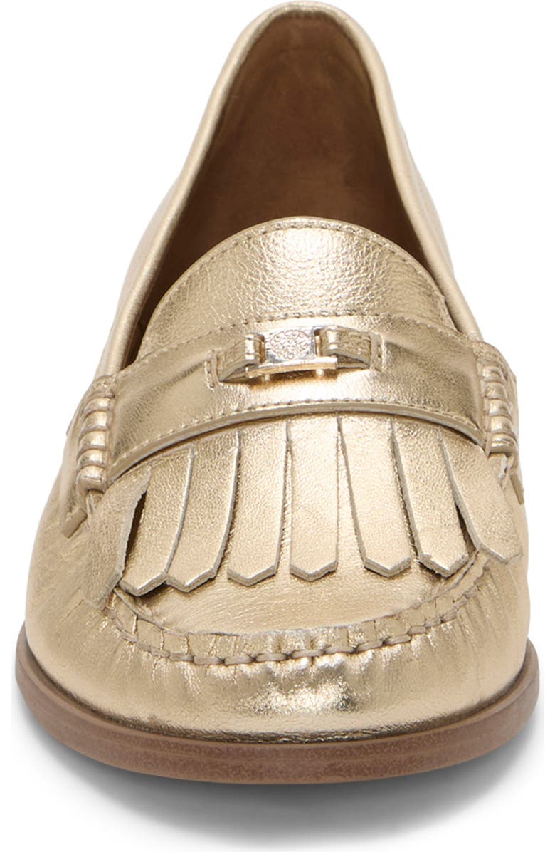 Vince Camuto Cosette Fringe Loafer, Alternate, color, Egyptian Gold
