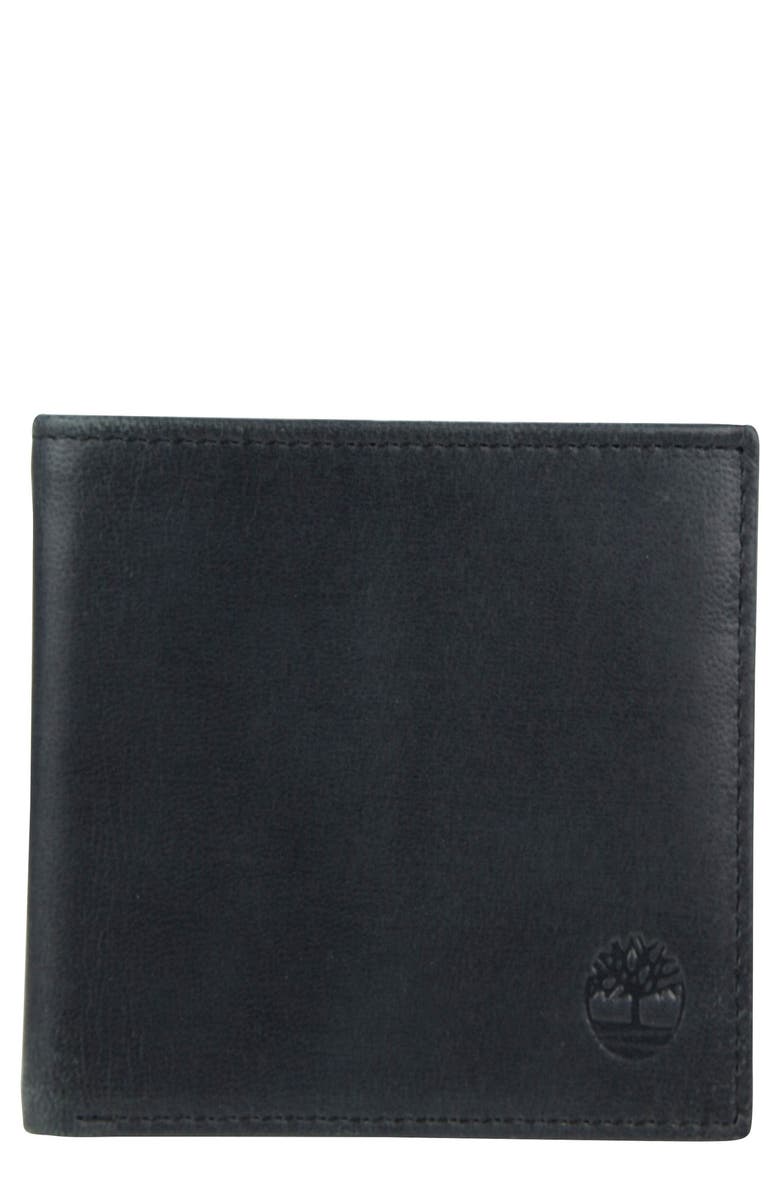 Timberland Cloudy Leather Wallet, Main, color,