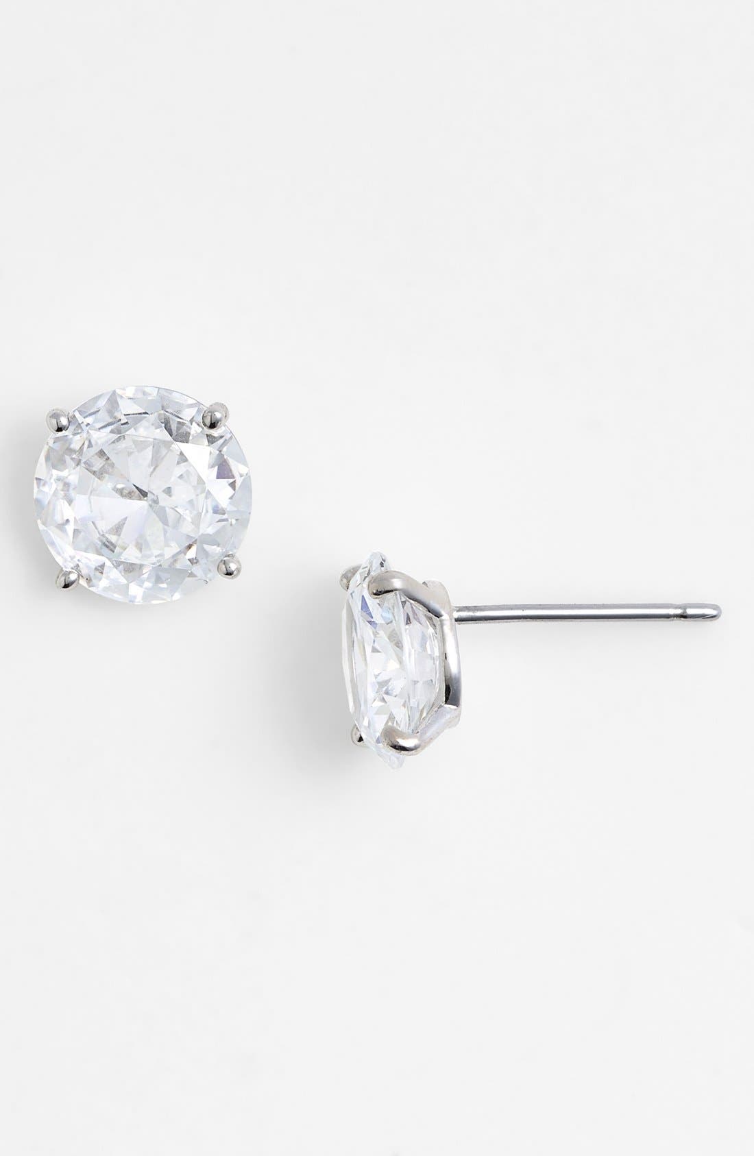 Cubic Zirconia Stud Earrings