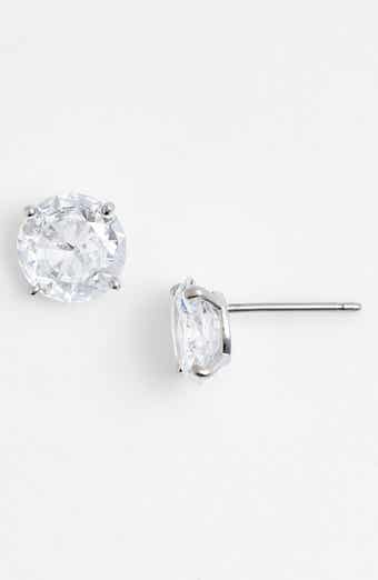 Cubic Zirconia Stud Earrings