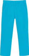 CITY THREADS Girls Soft 100% Cotton UPF 50+ Jersey Pocket Pants