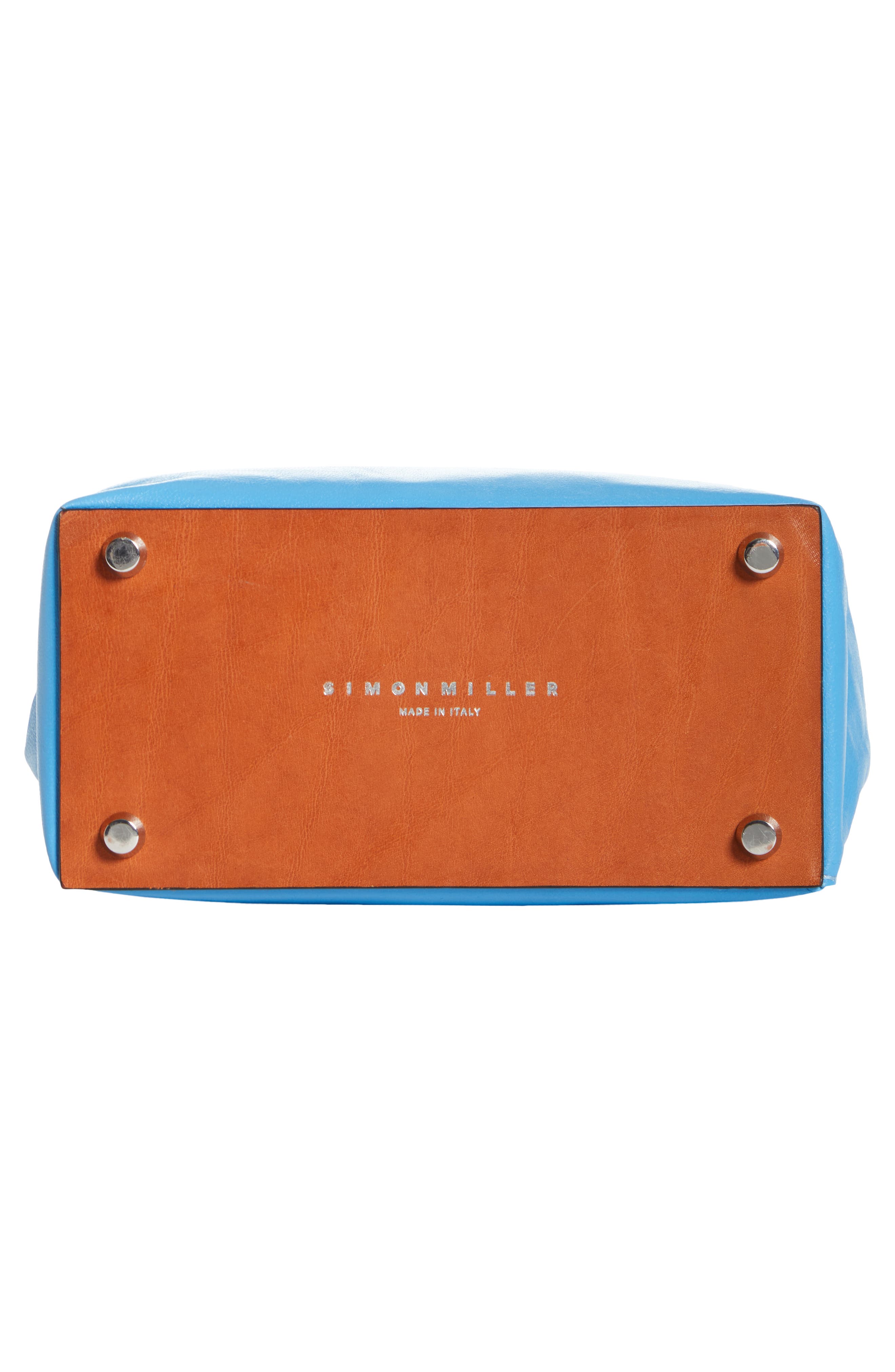 Simon Miller Lunchbag Leather Roll Top Clutch, Alternate, color, 