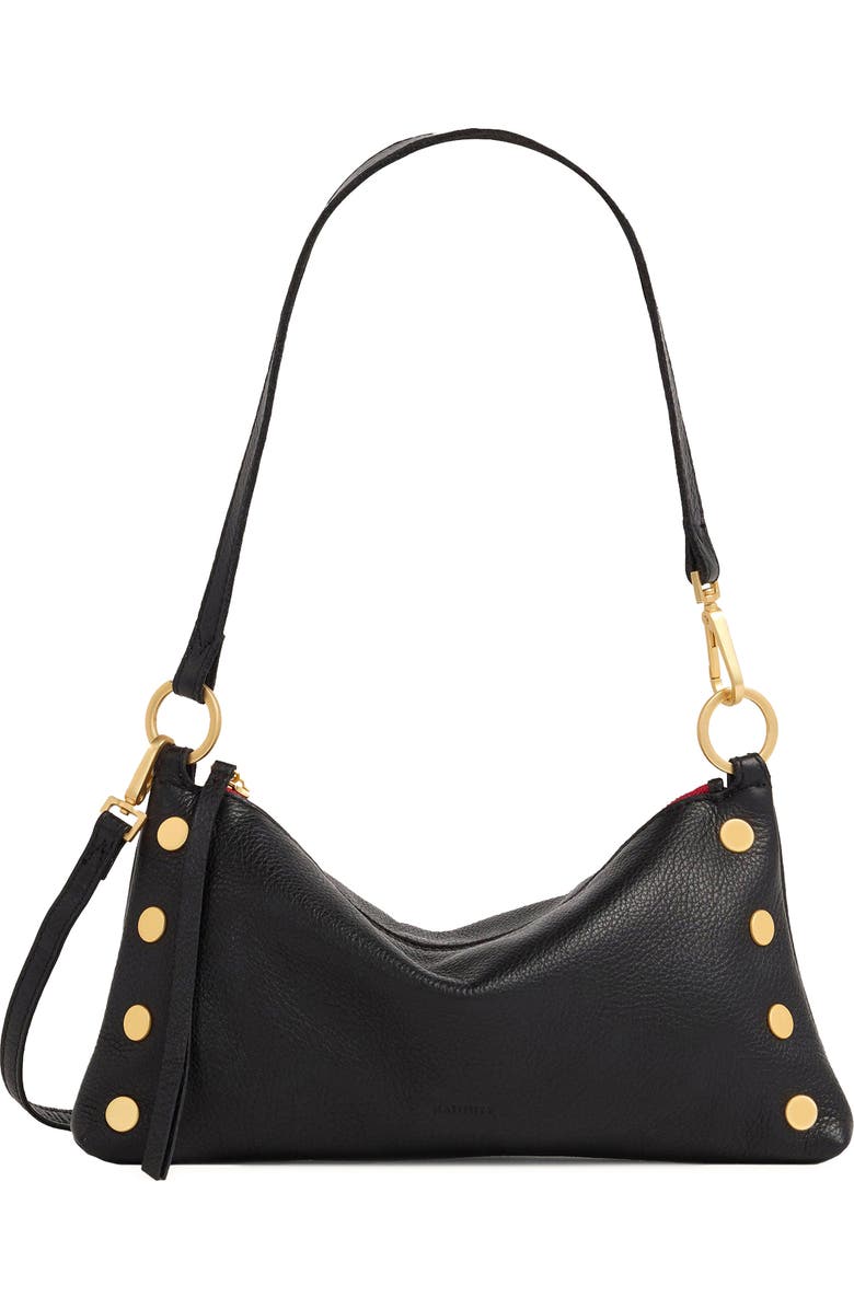 HAMMITT Kyle Shoulder Bag, Main, color, Black/ Brushed Gold