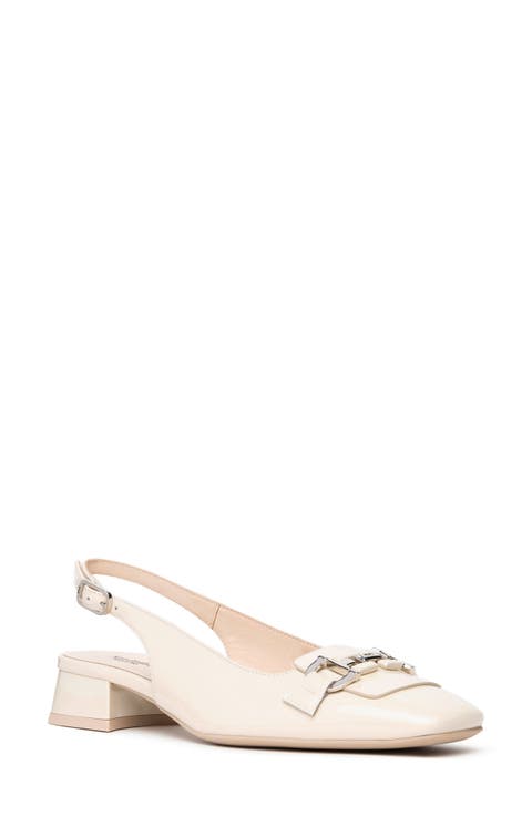 Slingback Bit Loafer Pump (Women)