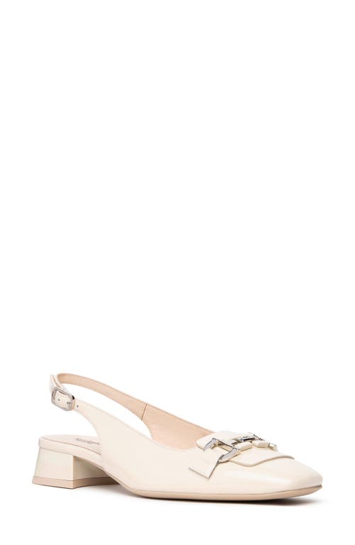 Nerogiardini Slingback Bit Loafer Pump In Latte