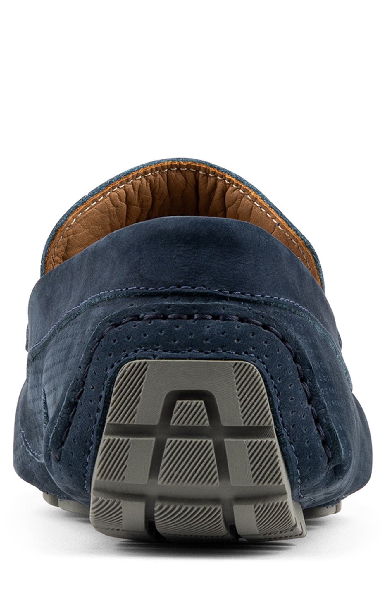 Drexel Moc Toe Loafer, Alternate, color, NAVY