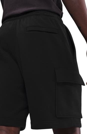 Brushed Fleece Cargo Shorts