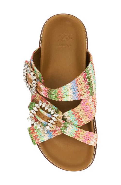 Dune London Lulos Sandal In Beige Multi
