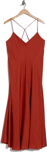 Vince A-Line Silk Blend Slip Dress | Nordstromrack