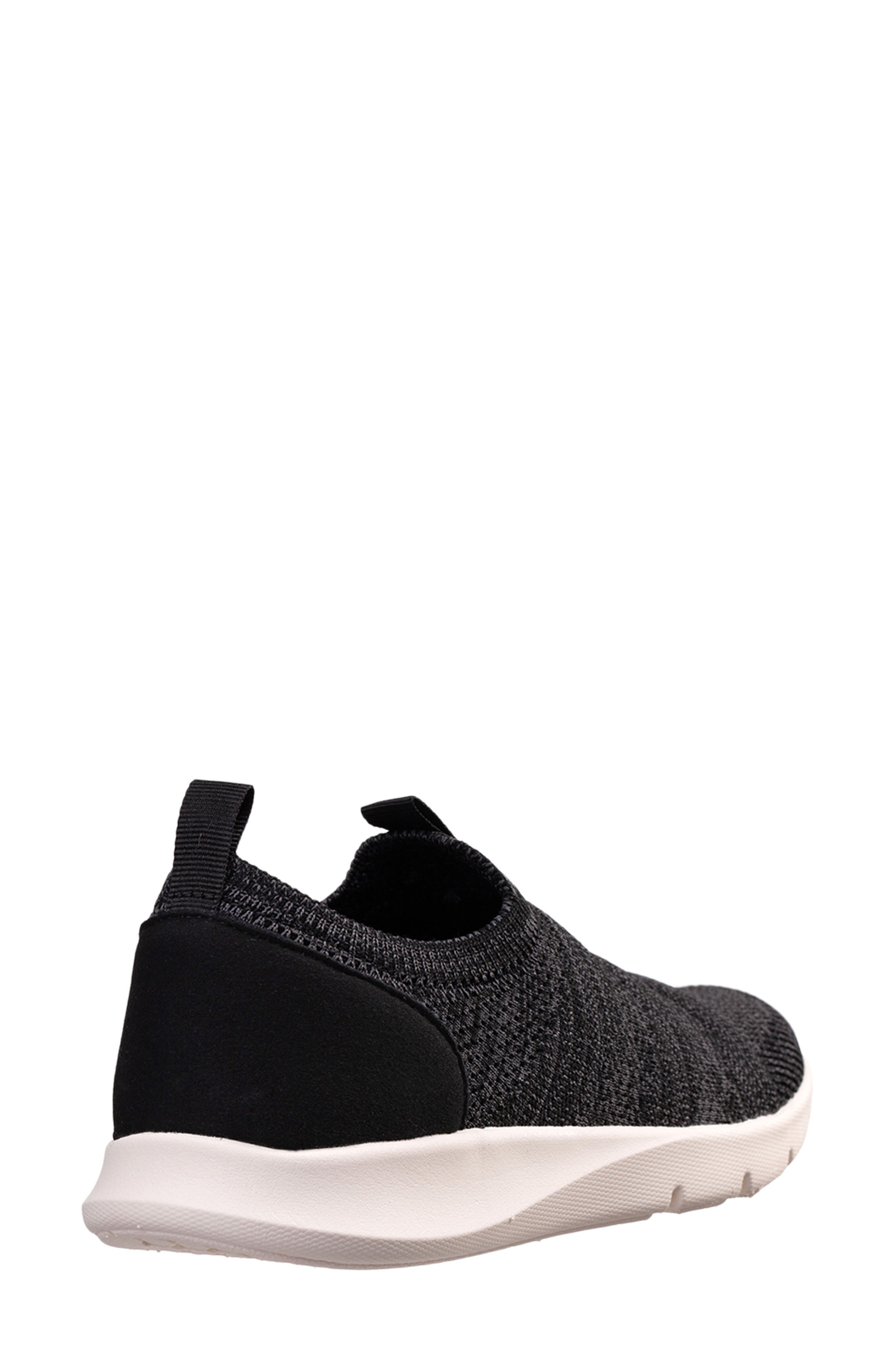 Inlet Slip On Sneaker, Alternate, color, BLACK