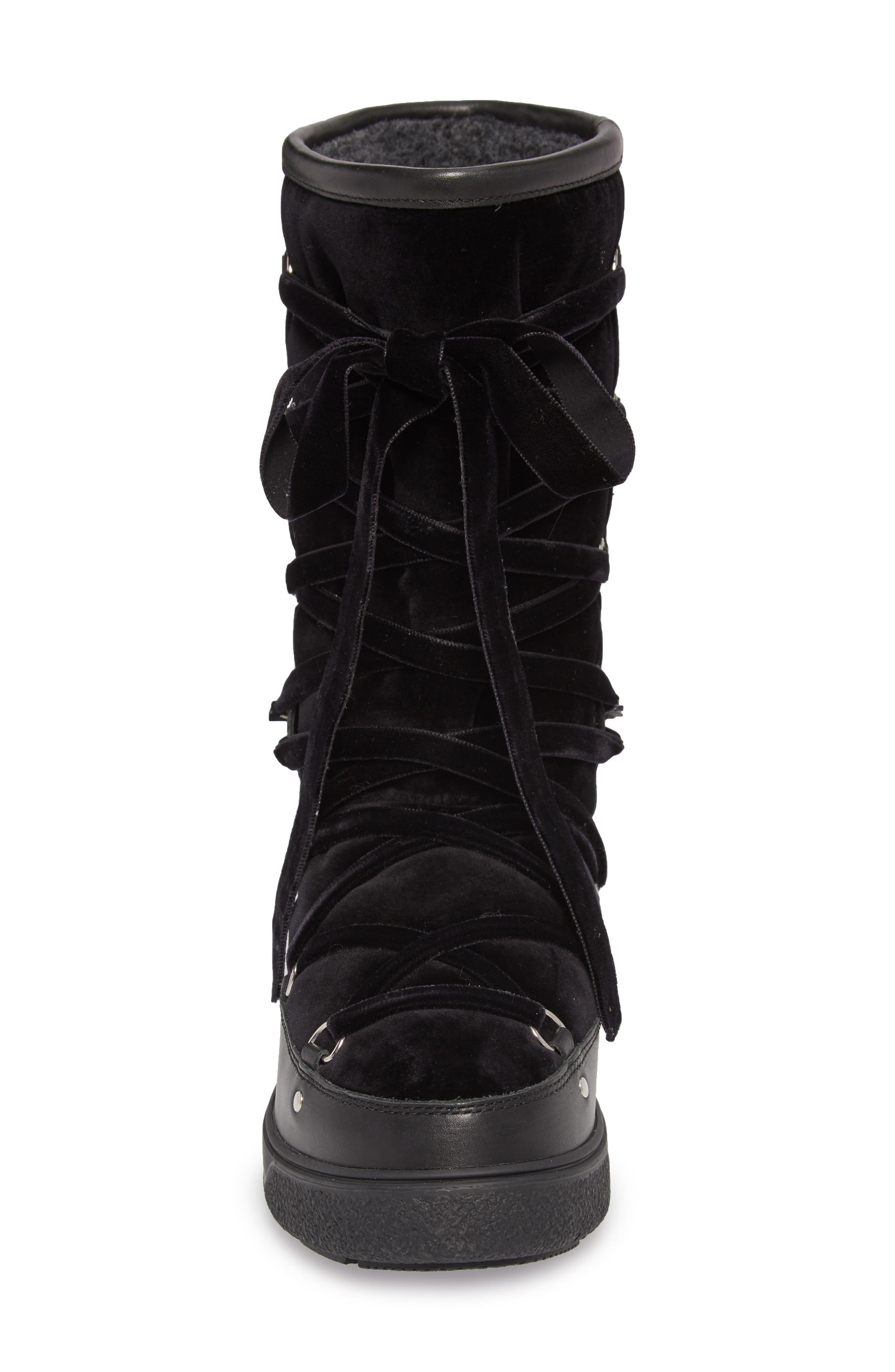Moncler Syria Stivale Lace-Up Boot, Alternate, color, 