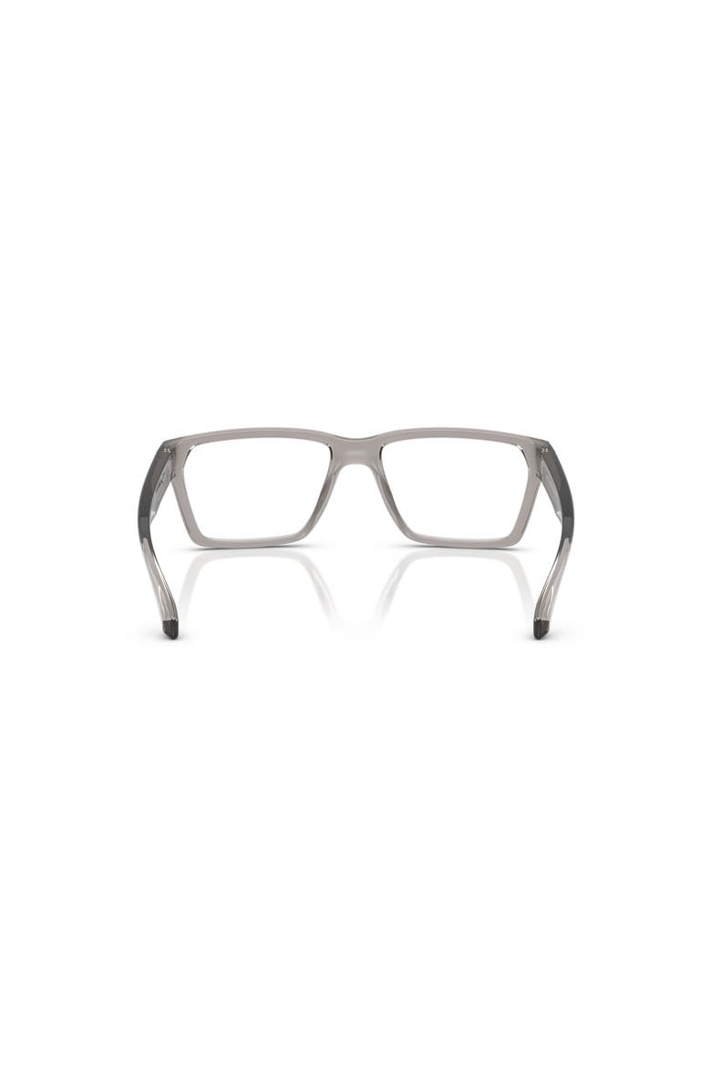 55mm Rectangle optical glasses, Alternate, color, Grey