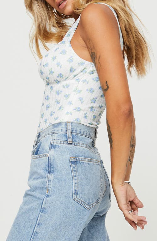 Princess Polly Lupton Floral Bodysuit In Multi
