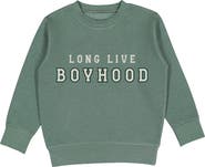 Sweet Wink Long Live Boyhood Sweatshirt