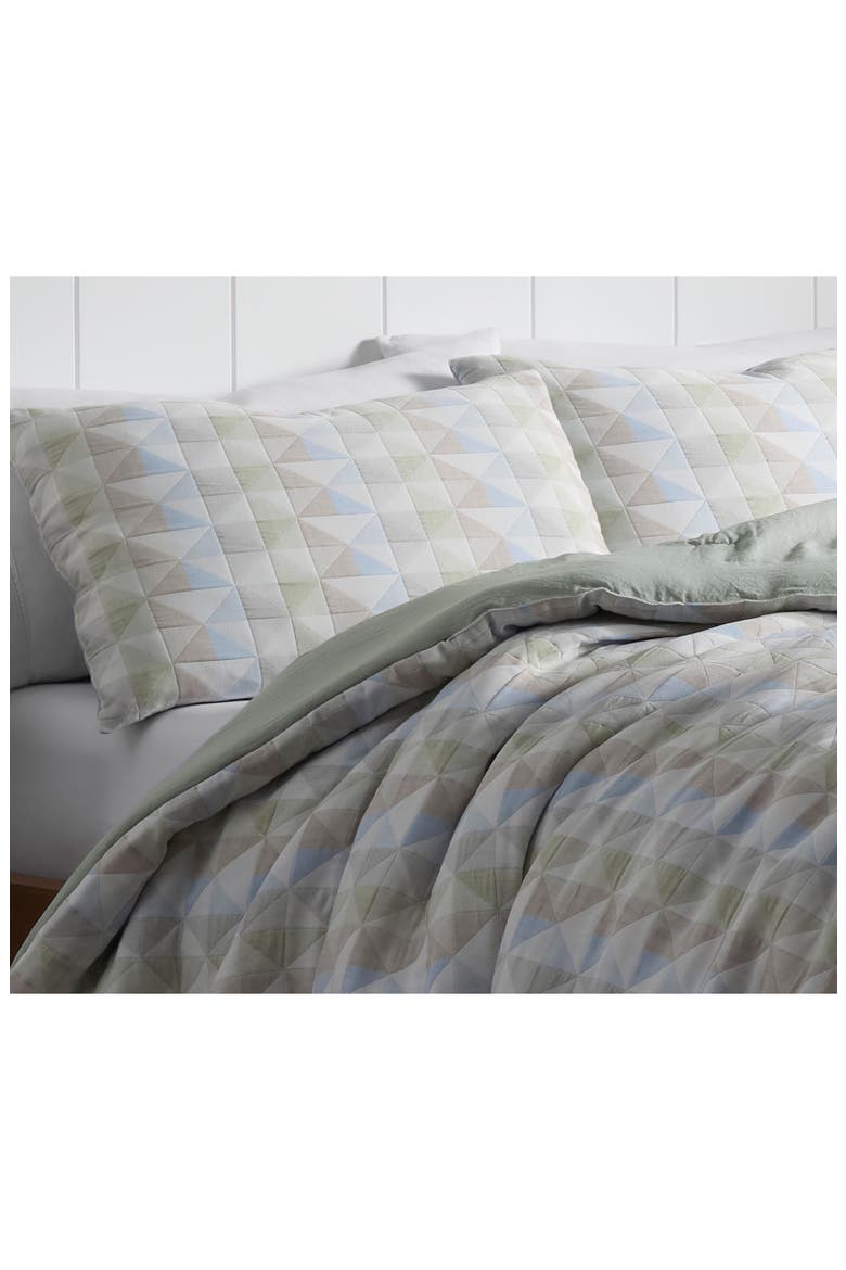Matex Expression Yuna Comforter Set, Alternate, color, MULTI GREEN