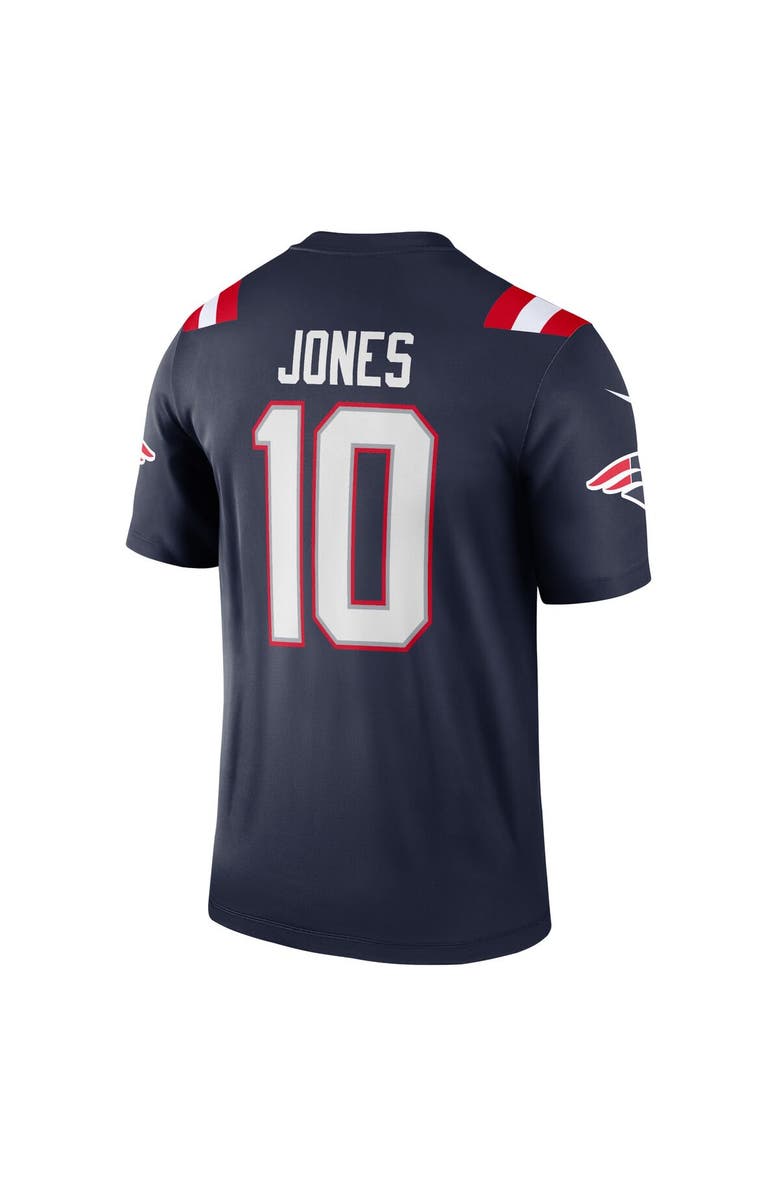 Nike Men's Nike Mac Jones Navy New England Patriots Legend Jersey, Alternate, color, 
