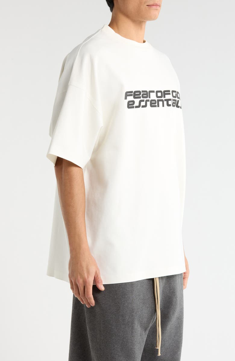 Fear of God Essentials
90s Fit Logo Graphic T-Shirt, Alternate, color, Ivory