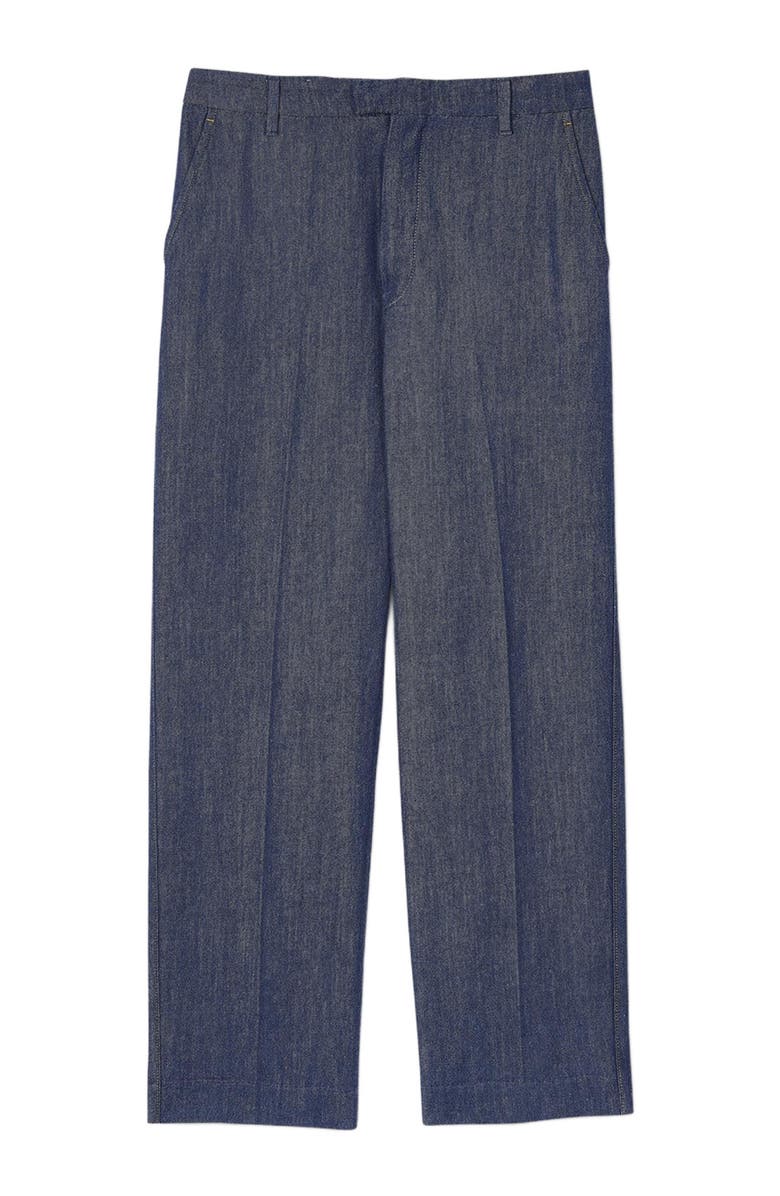 SANDRO Chambray trousers, Alternate, color, 