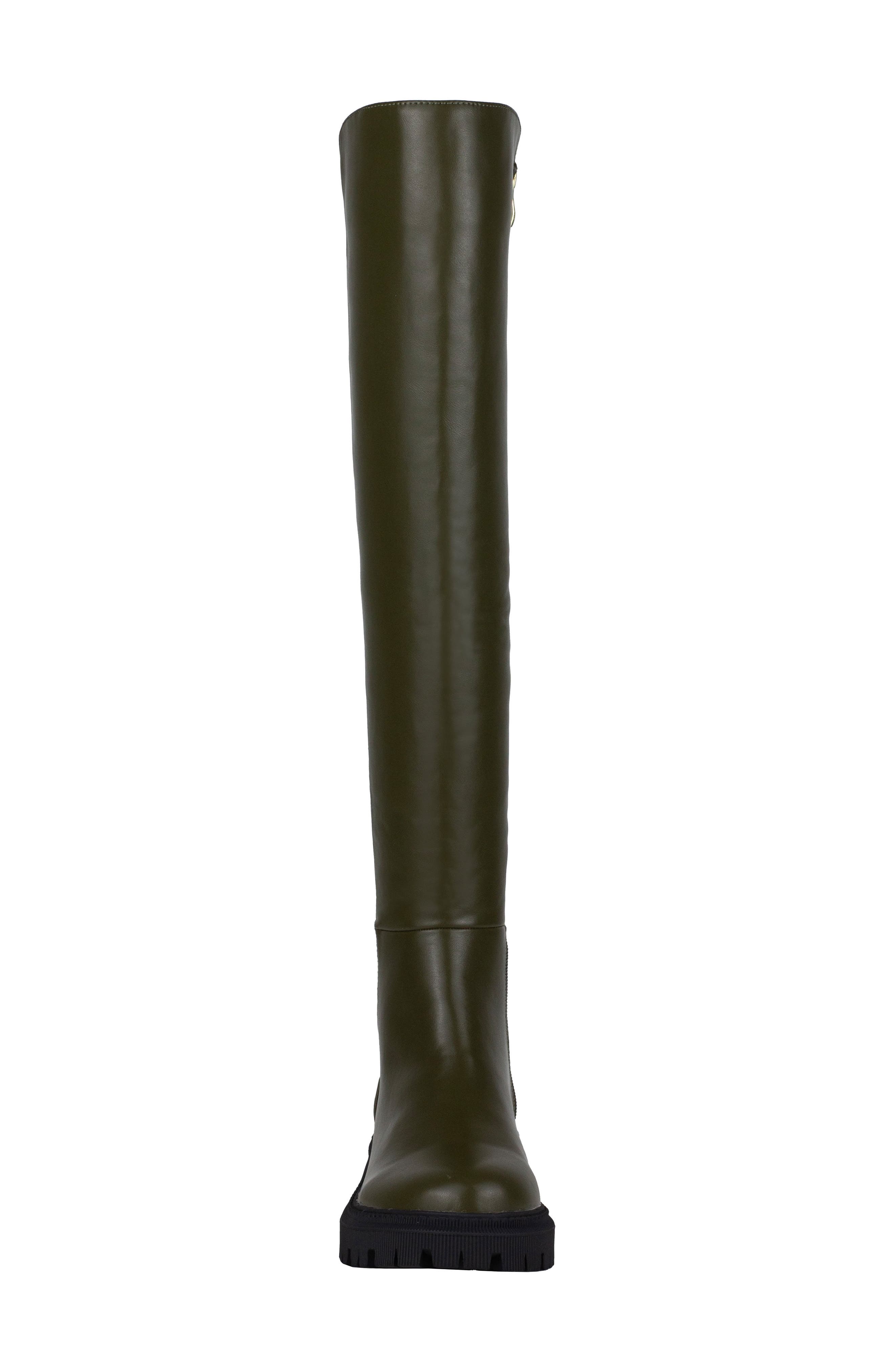 Freeport Over-the-Knee Boot, Alternate, color, OLIVE