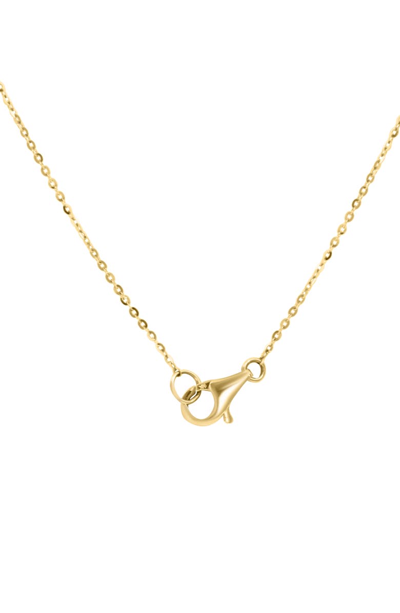 EFFY 14K Yellow Gold 5.5mm Freshwater Pearl & Paper Clip Chain Necklace, Alternate, color, 