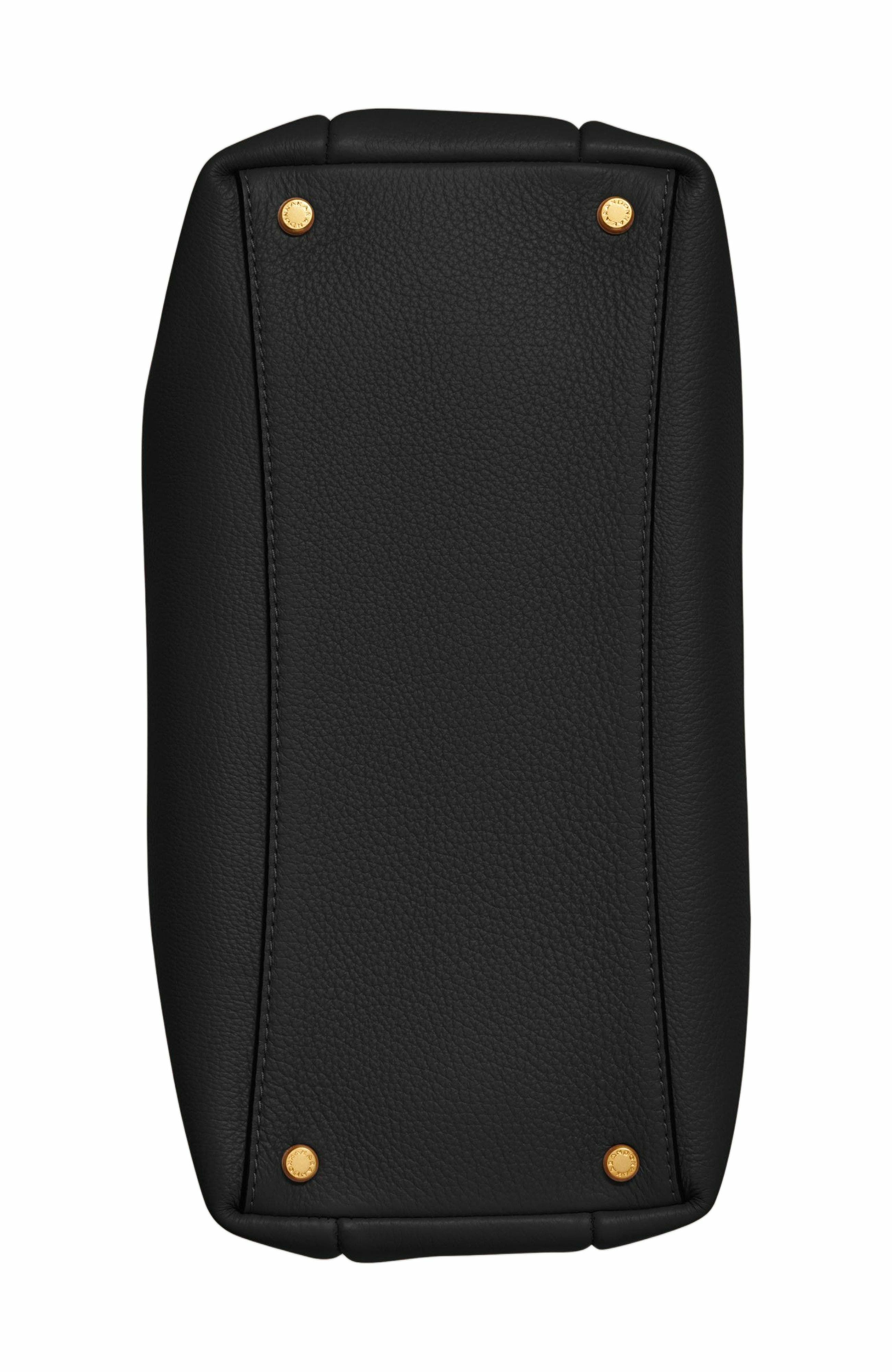 DONNA KARAN Amagansett Satchel, Alternate, color, Black/Gold