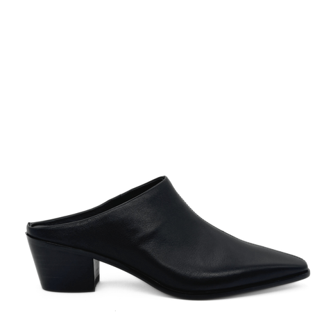 Carla Western Leather Mules