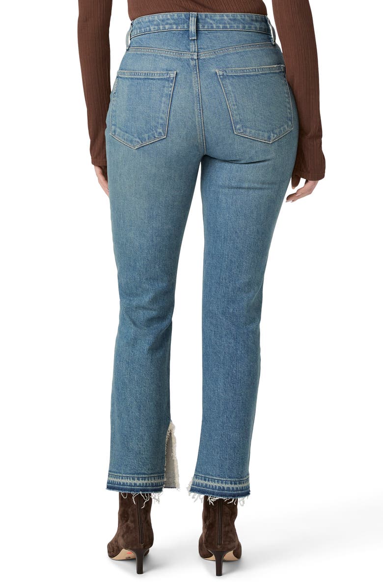 PAIGE Knockout Undone Hem Jeans, Alternate, color, Riff