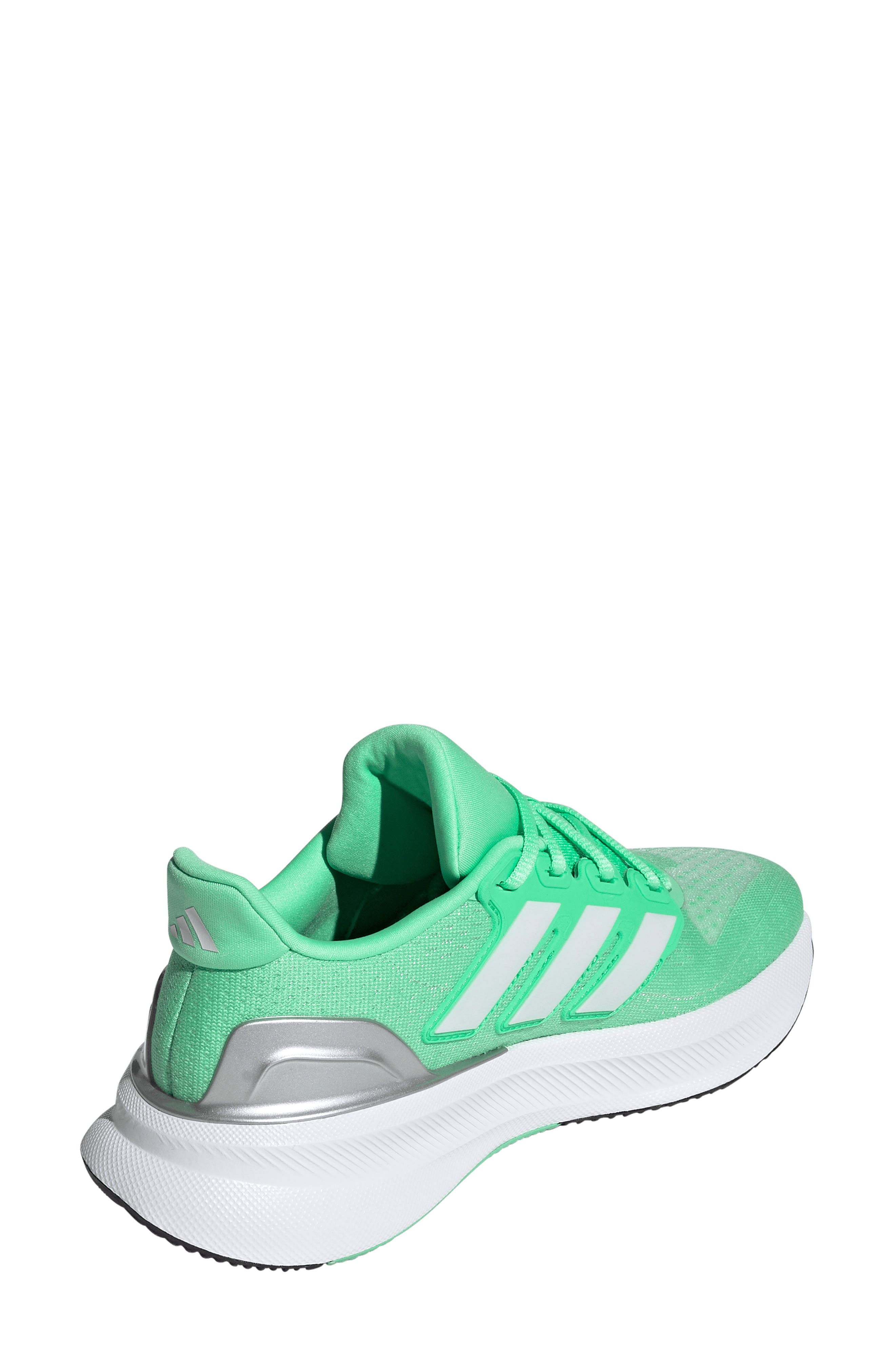 adidas Ultrarun 5 Running Shoe, Alternate, color, Green Glow/ Dash Grey/ Black