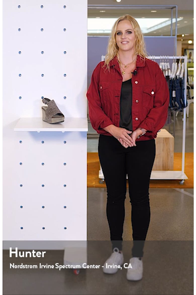 Jaunt Platform Wedge Sandal video