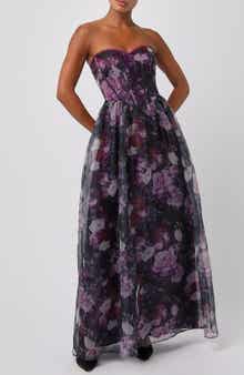 Lulus Remi Corset Maxi Dress