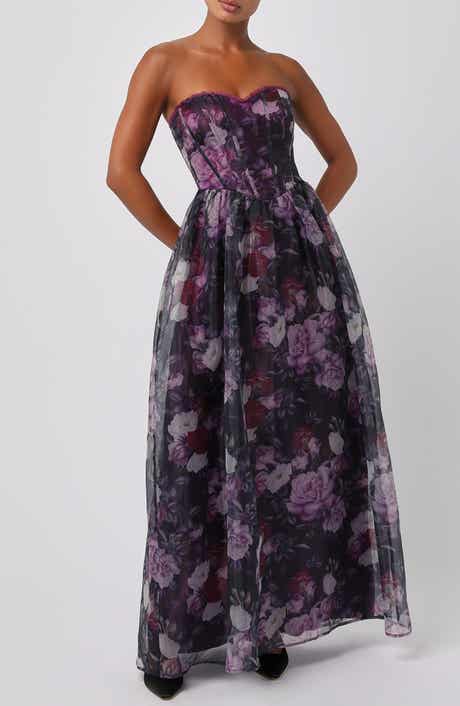 Lulus Remi Corset Maxi Dress